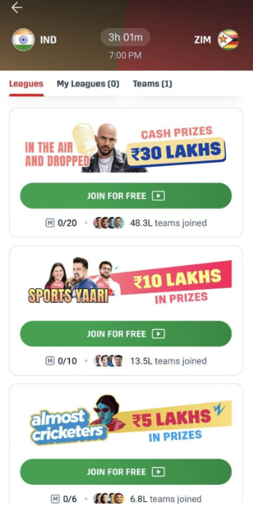 Join a Contest
